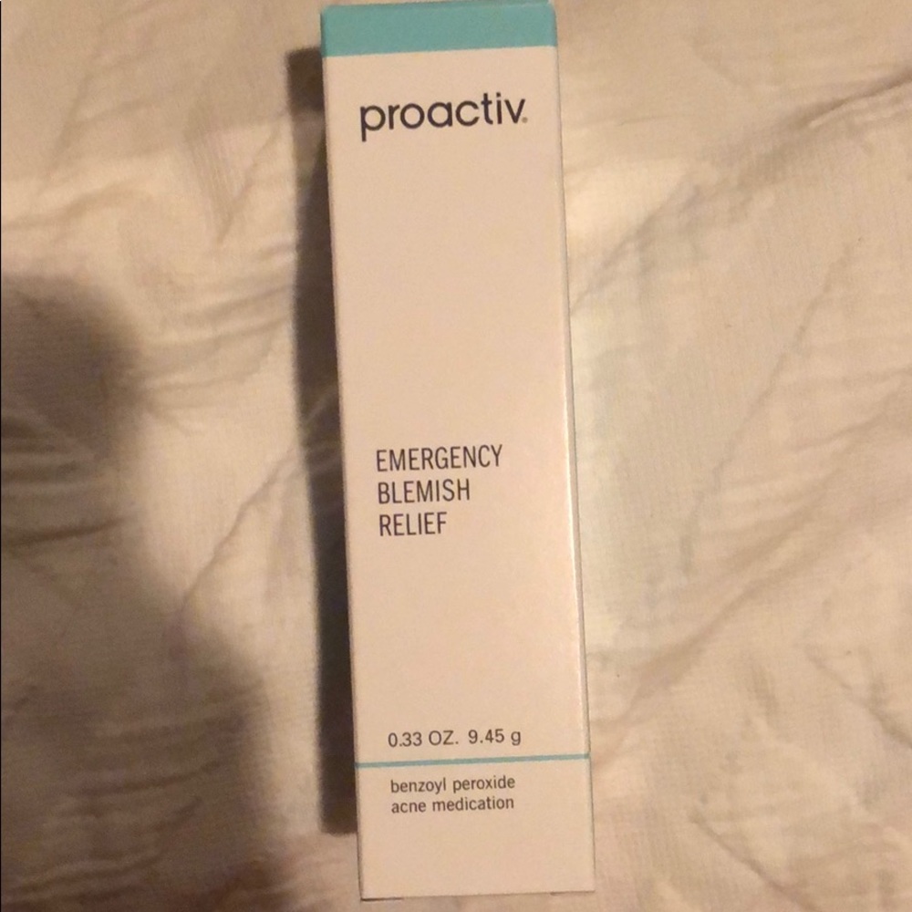Proactive emergency blemish relief